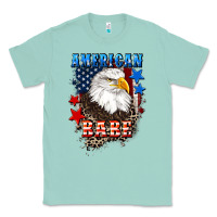 Seafoam American Babe  4th of july Classic Tee - CowGirlArtShop