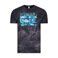 Cloud Black i'm snow cute Vintage Tee - Zillion Design Studio