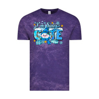 Cloud Purple i'm snow cute Vintage Tee - Zillion Design Studio