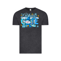 Vintage Black i'm snow cute Vintage Tee - Zillion Design Studio