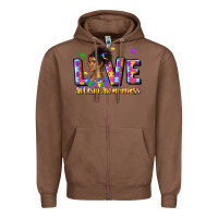 Chestnut love autism awareness Zipper Hoodie - JahusDesignShop