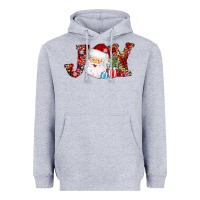 Heather Grey joy christmas santa Heavyweight Hoodie - AdoDesignShop
