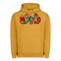 Pigment Peanut Butter colorful mexico collage Urban Hoodie - LillyAllenDesigns