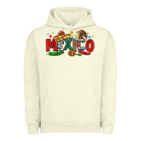 Pigment Pistachio colorful mexico collage Urban Hoodie - LillyAllenDesigns
