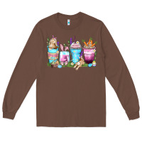 Chestnut rabbit coffee cups Long Sleeve Tee - Zillion Design Studio