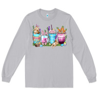 Moon Dust rabbit coffee cups Long Sleeve Tee - Zillion Design Studio