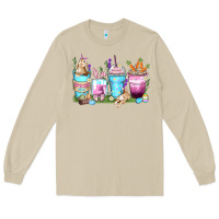 Mushroom rabbit coffee cups Long Sleeve Tee - Zillion Design Studio