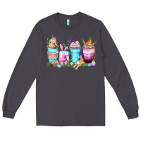 Smoke rabbit coffee cups Long Sleeve Tee - Zillion Design Studio