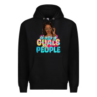 Black chasing goals not people Premium Hoodie - NancyCooperArtShop