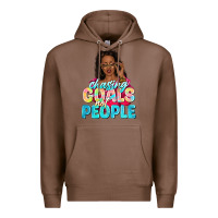 Chestnut chasing goals not people Premium Hoodie - NancyCooperArtShop