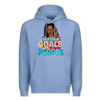 Colony Blue chasing goals not people Premium Hoodie - NancyCooperArtShop