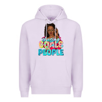 Lilac chasing goals not people Premium Hoodie - NancyCooperArtShop