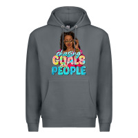 Rock chasing goals not people Premium Hoodie - NancyCooperArtShop