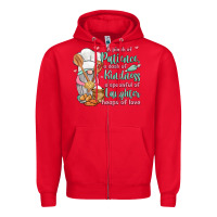 Red a pinch of patience a dash of kindness a spoonful Zipper Hoodie - JahusDesignShop