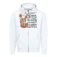 White a pinch of patience a dash of kindness a spoonful Zipper Hoodie - JahusDesignShop