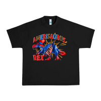 Black Amerisaurus rex Urban Heavy Tee - texasbilliewilder