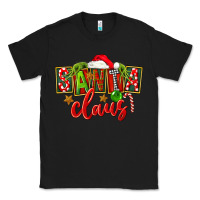 Black Christmas santa claus Classic Tee - FaDigitalArtStudio