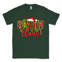 Sports Green Christmas santa claus Classic Tee - FaDigitalArtStudio