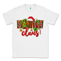 White Christmas santa claus Classic Tee - FaDigitalArtStudio