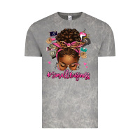 Cloud Rock small business afro messy bun Vintage Tee - texasbilliewilder