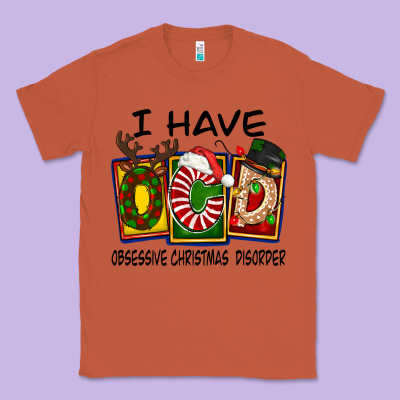 I Have Obsessive Christmas Disorder Classic Tee Designed By Fadigitalartstudio