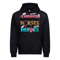 Black caregiver because nurses need heroes Urban Hoodie - LillyAllenDesigns