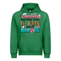 Emerald caregiver because nurses need heroes Urban Hoodie - LillyAllenDesigns