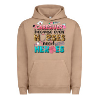 Pigment Burro caregiver because nurses need heroes Urban Hoodie - LillyAllenDesigns