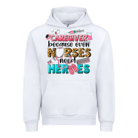 White caregiver because nurses need heroes Urban Hoodie - LillyAllenDesigns