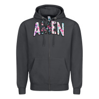 Smoke amen Zipper Hoodie - JahusDesignShop