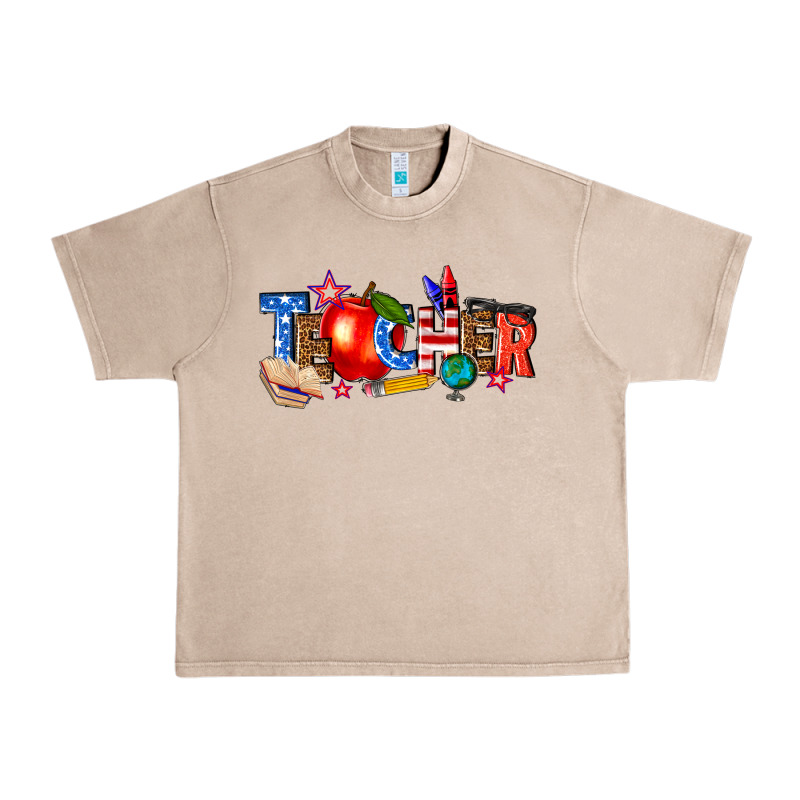 American Teacher Urban Heavy Tee by texasbilliewilder | Teevron