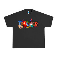 Pigment Black American teacher Urban Heavy Tee - texasbilliewilder