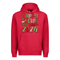 Cardinal happy new year 2024 Premium Hoodie - MaliasSmallBusiness