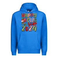 True Royal happy new year 2024 Premium Hoodie - MaliasSmallBusiness