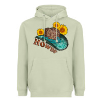 Matcha howdy leopard tooled leather hat Heavyweight Hoodie - AdoDesignShop