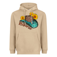 Mushroom howdy leopard tooled leather hat Heavyweight Hoodie - AdoDesignShop