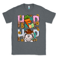 Charcoal Heather Western Hip hop Bunny Classic Tee - Neo Western