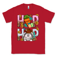 Red Western Hip hop Bunny Classic Tee - Neo Western