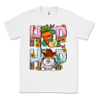White Western Hip hop Bunny Classic Tee - Neo Western