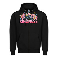 Black Choose kindness Zipper Hoodie - JahusDesignShop
