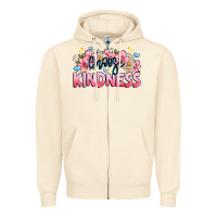 Sandshell Choose kindness Zipper Hoodie - JahusDesignShop