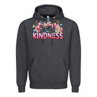Smoke Choose kindness Zipper Hoodie - JahusDesignShop