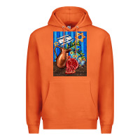 Carrot hanukkah table with oil pitcher Premium Hoodie - AdoDesignShop