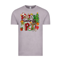 Vintage Zinc santa's favorite pt Vintage Tee - Zillion Design Studio