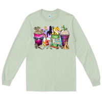 Matcha boss babe coffee cups Long Sleeve Tee - Zillion Design Studio