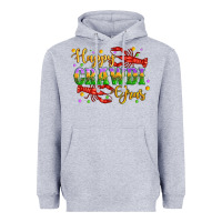 Heather Grey happy crawdi gras with crawfish Heavyweight Hoodie - Artiststas