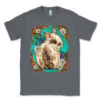 Charcoal Heather Western Rabbit Classic Tee - Neo Western