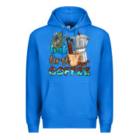 True Royal coffee cups but first coffee Premium Hoodie - NancyCooperArtShop