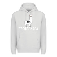 Dove Grey No Problama Premium Hoodie - Bettercallsaul