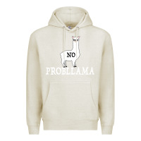 Oatmeal Heather No Problama Premium Hoodie - Bettercallsaul